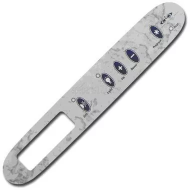 01560-353, D1 Spas Topside Inlay (Marble) for 01560-320, mid ’99 to current, 5 button