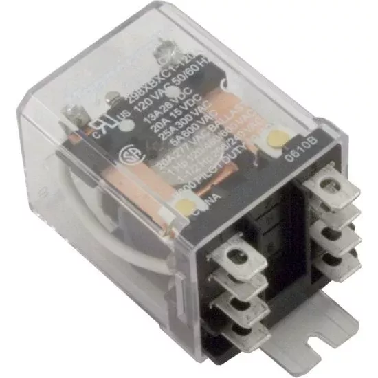 02H7416 Relay Magnecraft DPDT 25A 115v Dustcover
