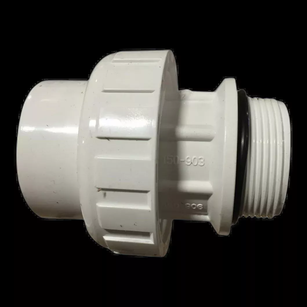 1.5 Inch PVC Union – Slip x Male International Pipe Thread with O-Ring