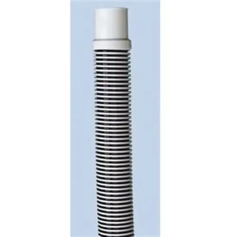 1.5″ x 8′ Above Ground Filter Hose – Cuffed – Silver-Black Premium