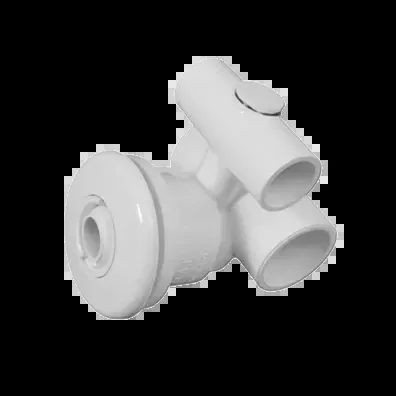 10-5610WHT Balboa1″ x 1/2″ Micro Jet Assembly w/ Fitting (White)