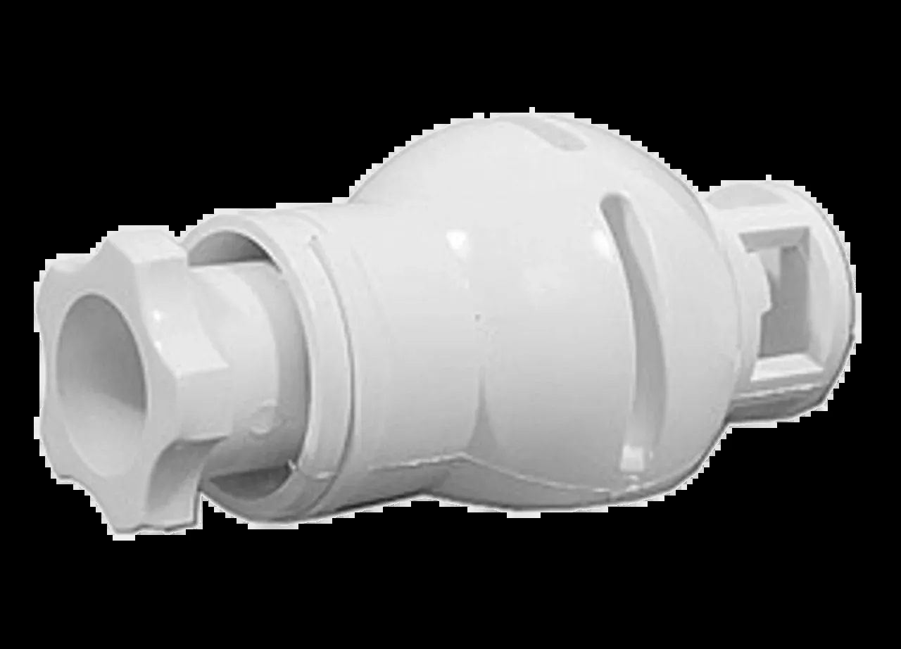 10-FS00A WHT Balboa(HydroAir) Hydro Air Jet Trim FS Adjustable Kit (white)