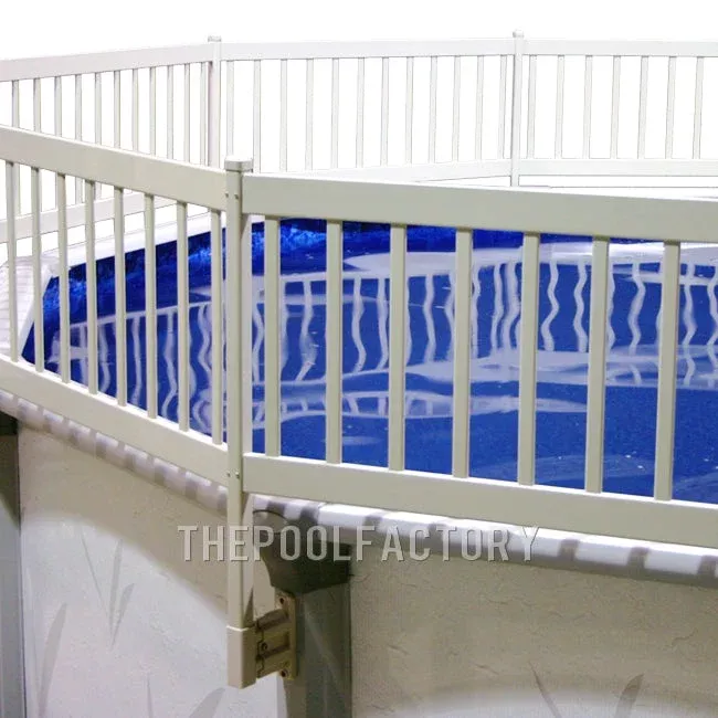 10’x18′ Oval Vinyl Works Premium Resin Fence Kit