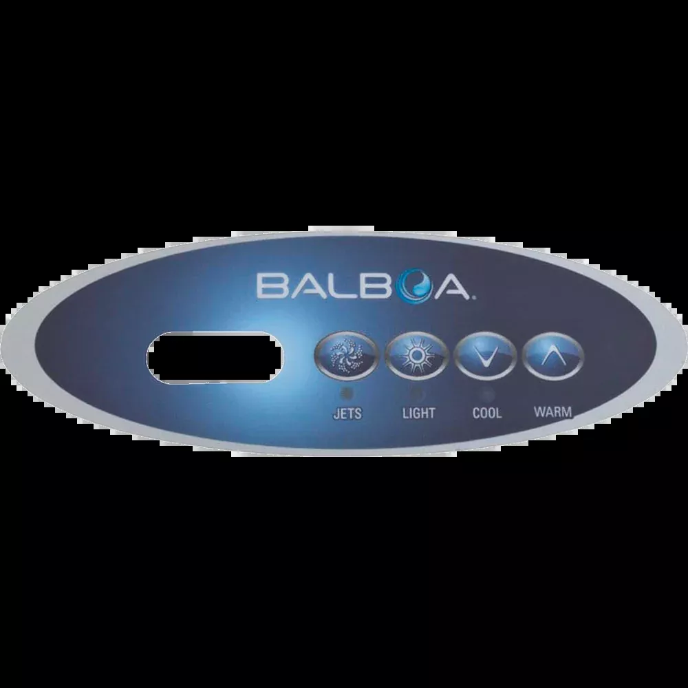 11745 Balboa Overlay, VL240, 4-Button, Oval, LCD