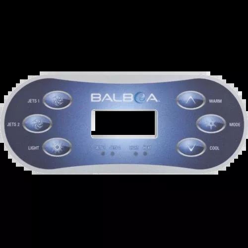 11774 BalboaTopside Control Overlay for VL600S / 620S / ML553 Series