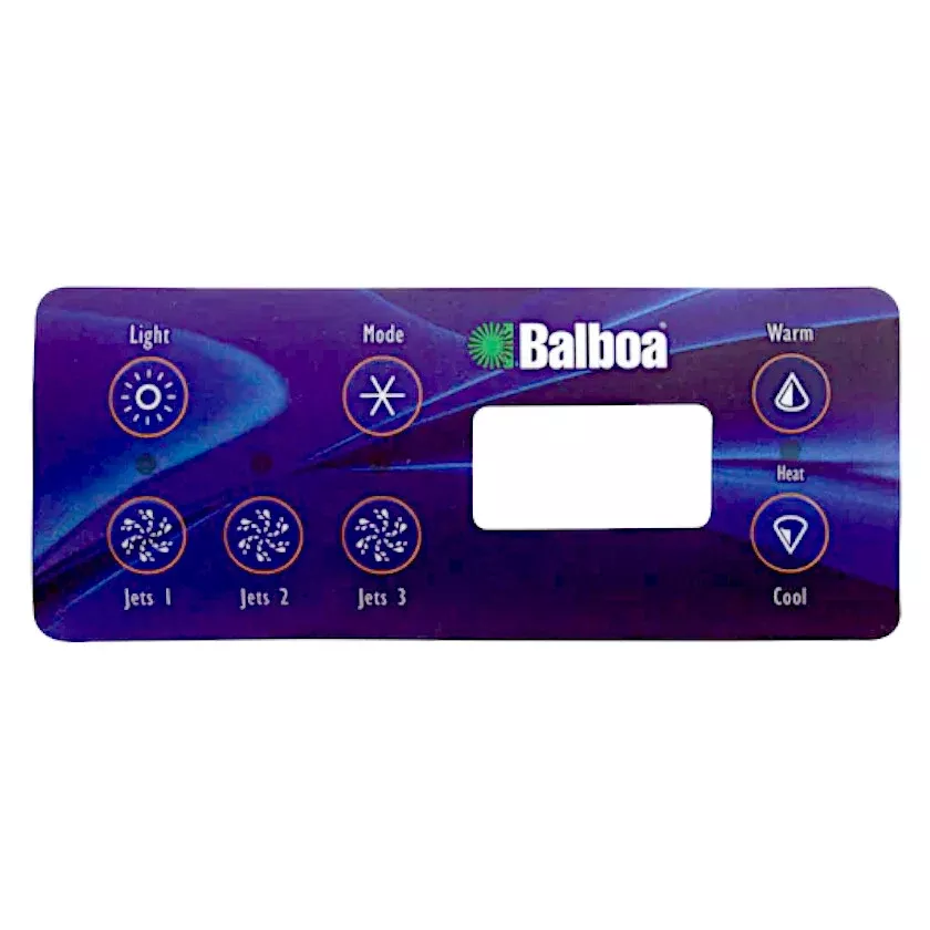 11984 Balboa7-Btn Overlay, VL701S, Serial STD, Digital, LCD