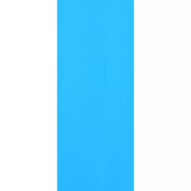 12' Round Solid Blue 20 Gauge Overlap Liner