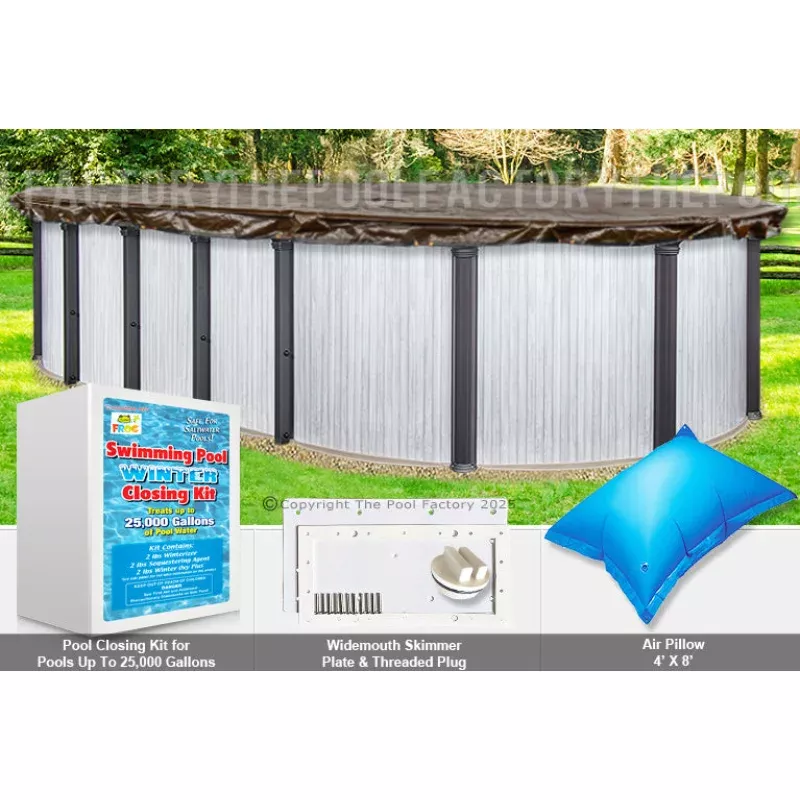 12’x17′ Oval Super Heavy XXtreme Closing Package (WideMouth Plate)