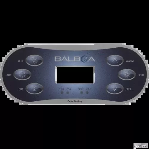12101 BalboaOverlay for Topside Control Panel TP600