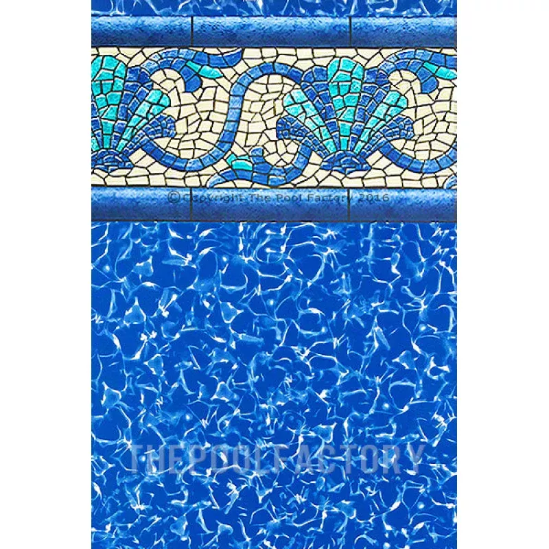 15’x24’x52″ Oval Esther Williams Beaded Beach Haven Liner – 40 Gauge