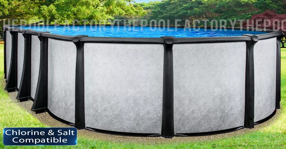 15’x26’x54″ Saltwater Twilight Oval Pool