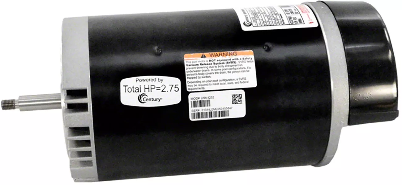 2-1/2 HP Pump Motor 56J Frame – 1-Speed 1-Phase 208-230 Volts – Energy Efficient