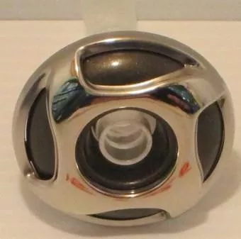 2" Dynasty Spa Jet, Cluster Storm, Threaded, Directional, Mtl/Gry, Glo, 4 Swirl, 2015, 15185