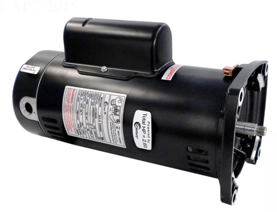 2 HP Pump Motor 48Y Frame – 1-Speed 1-Phase 230 Volts – Full-Rated