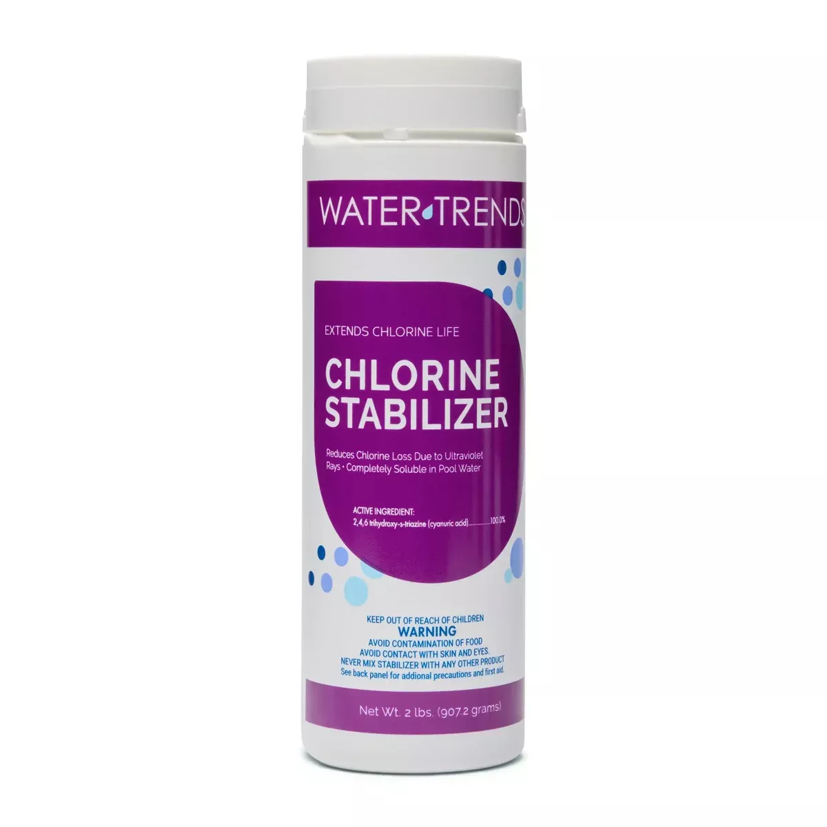 2 lbs. Of WATER TRENDS Chlorine Stabilizer