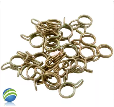 (25) Tubing Clamp, Fits Tubing 3/8″ I.D. x 1/2″O.D., Double Wire, for Air System Parts