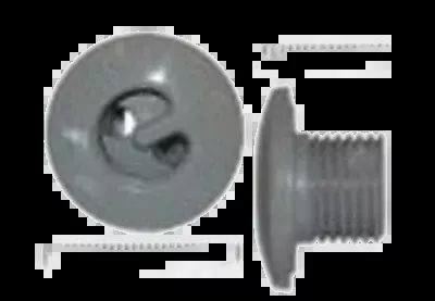 2540-310 JacuzziSpa Jet Micro Pulse, 1-5/8″ (across), Gray