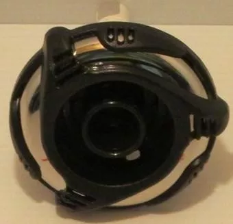 3 3/8" Dynasty Spa Jet, Poly Storm, Threaded, Directional, Blk/Mtl, Trix, 2010,13053