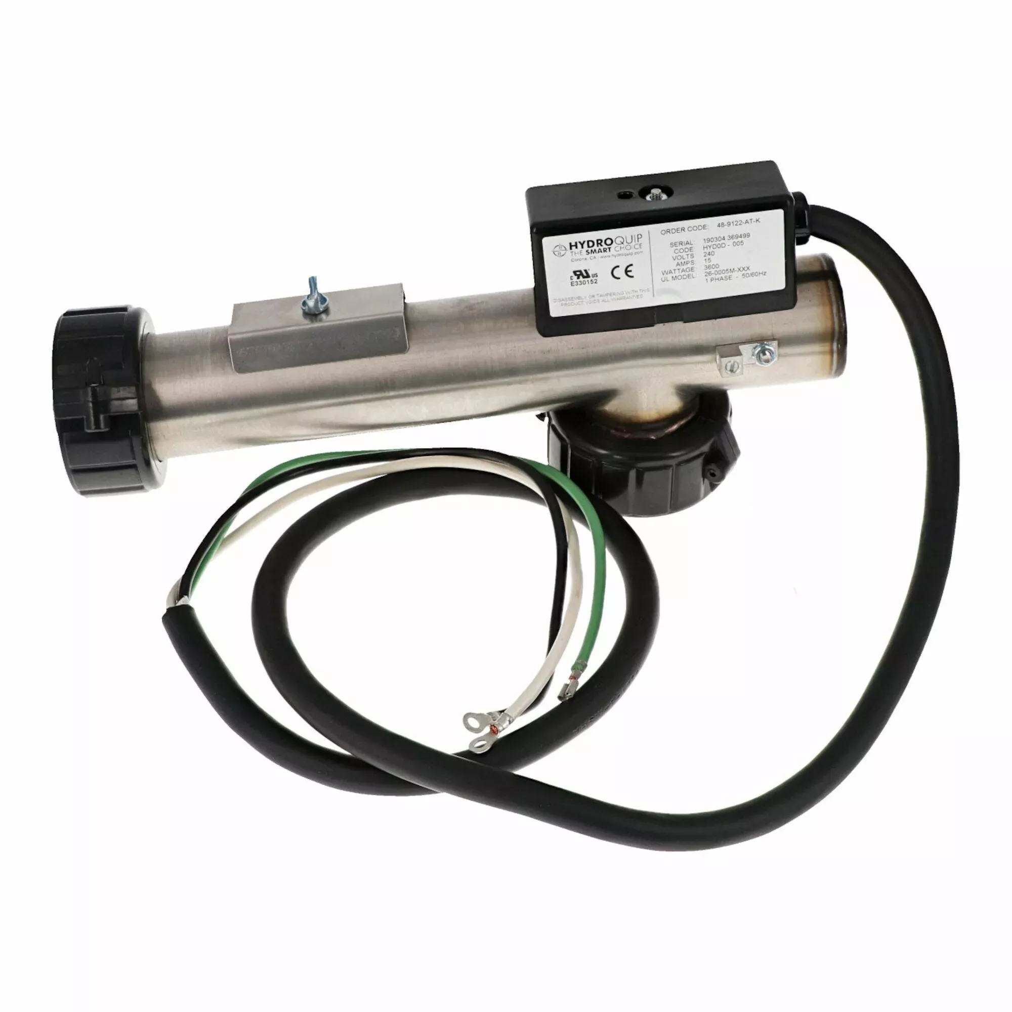 3.6KW 230V L-Style Heater 48-9122-AT-K