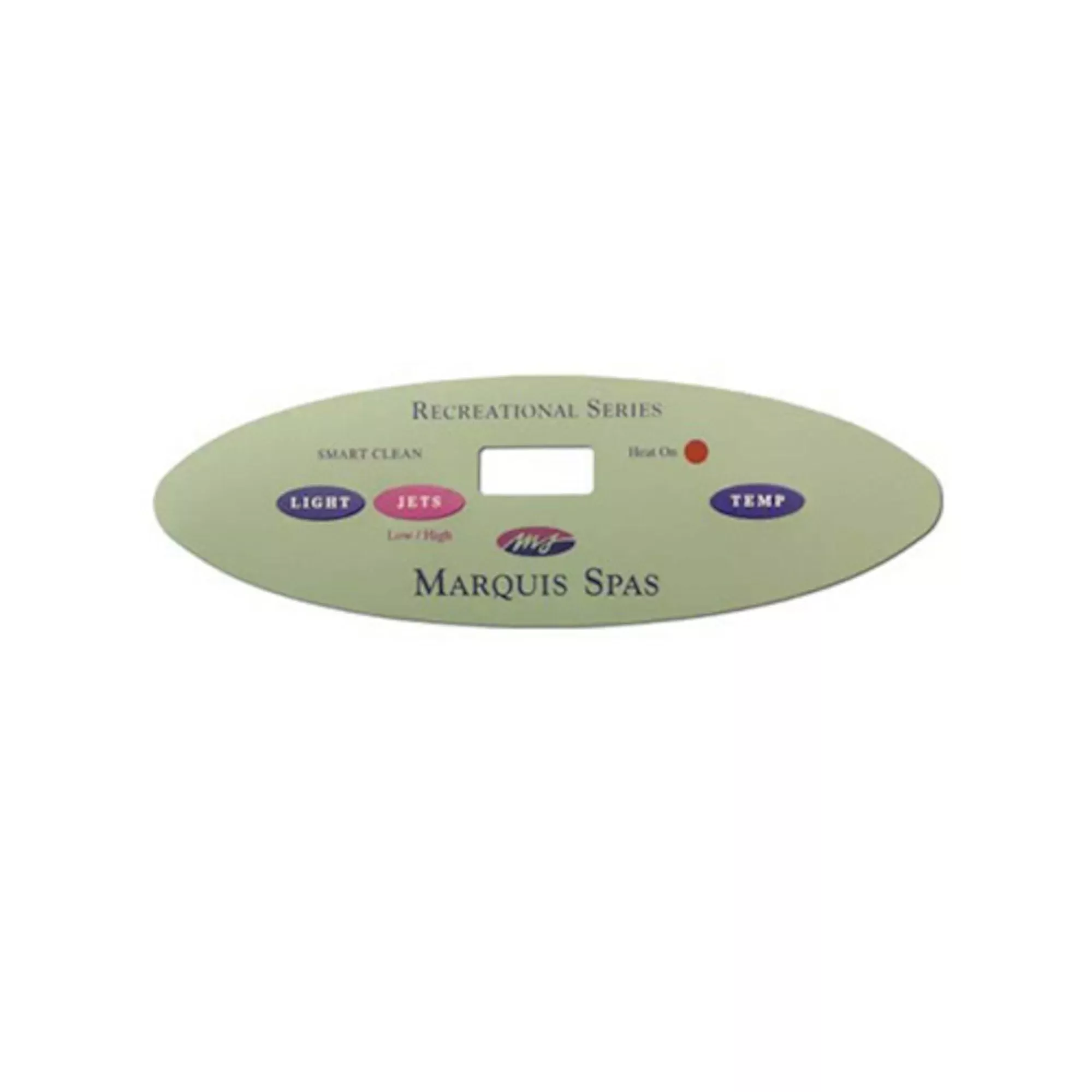 3 Button Recreational Series Keypad Overlay 650-0423