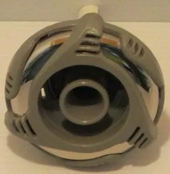 3" Dynasty Spa Jet, Mini Storm, Threaded, Directional,Gry/Mtl, Trix, 14436