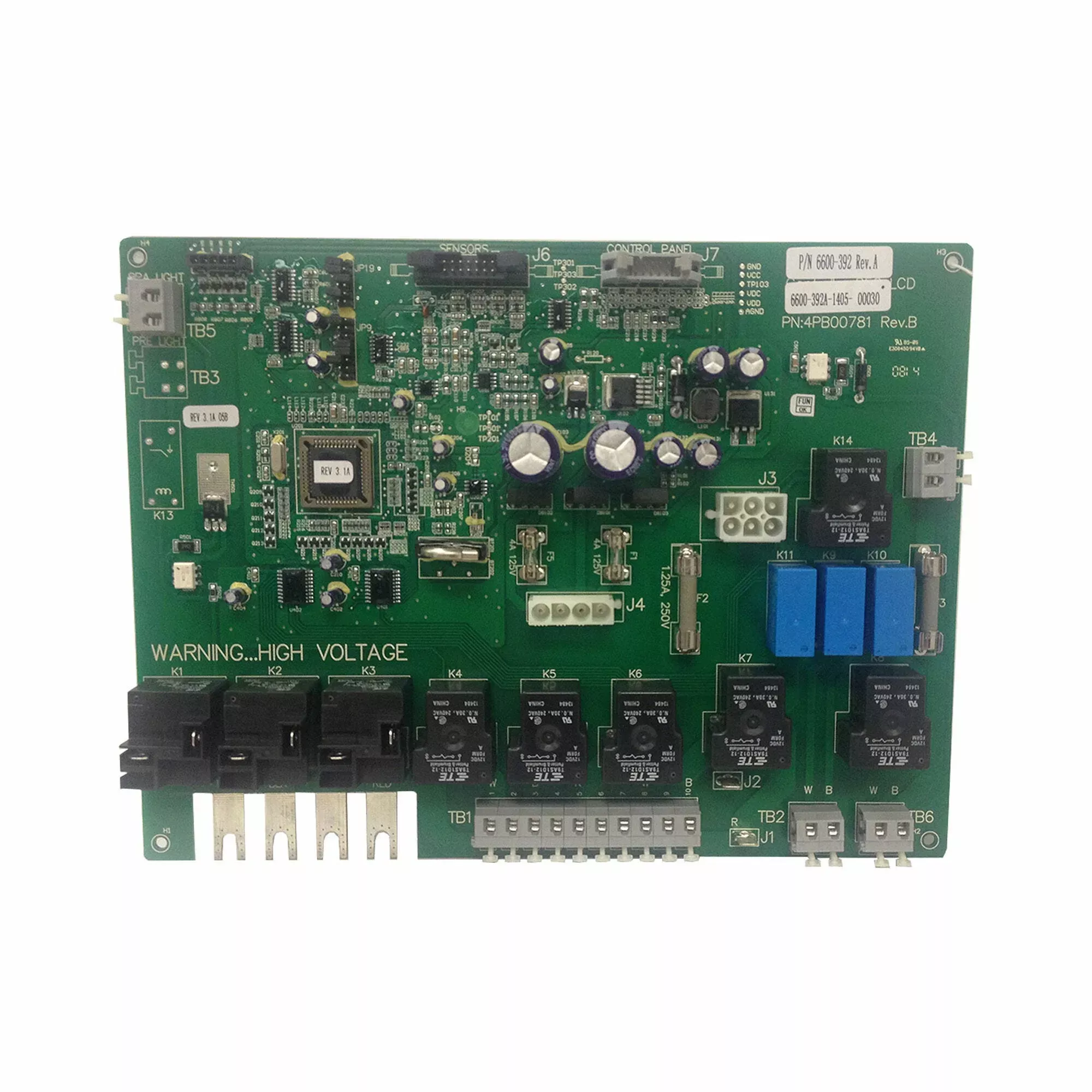3-Pump 880NT Maxxus Circuit Board 6600-392
