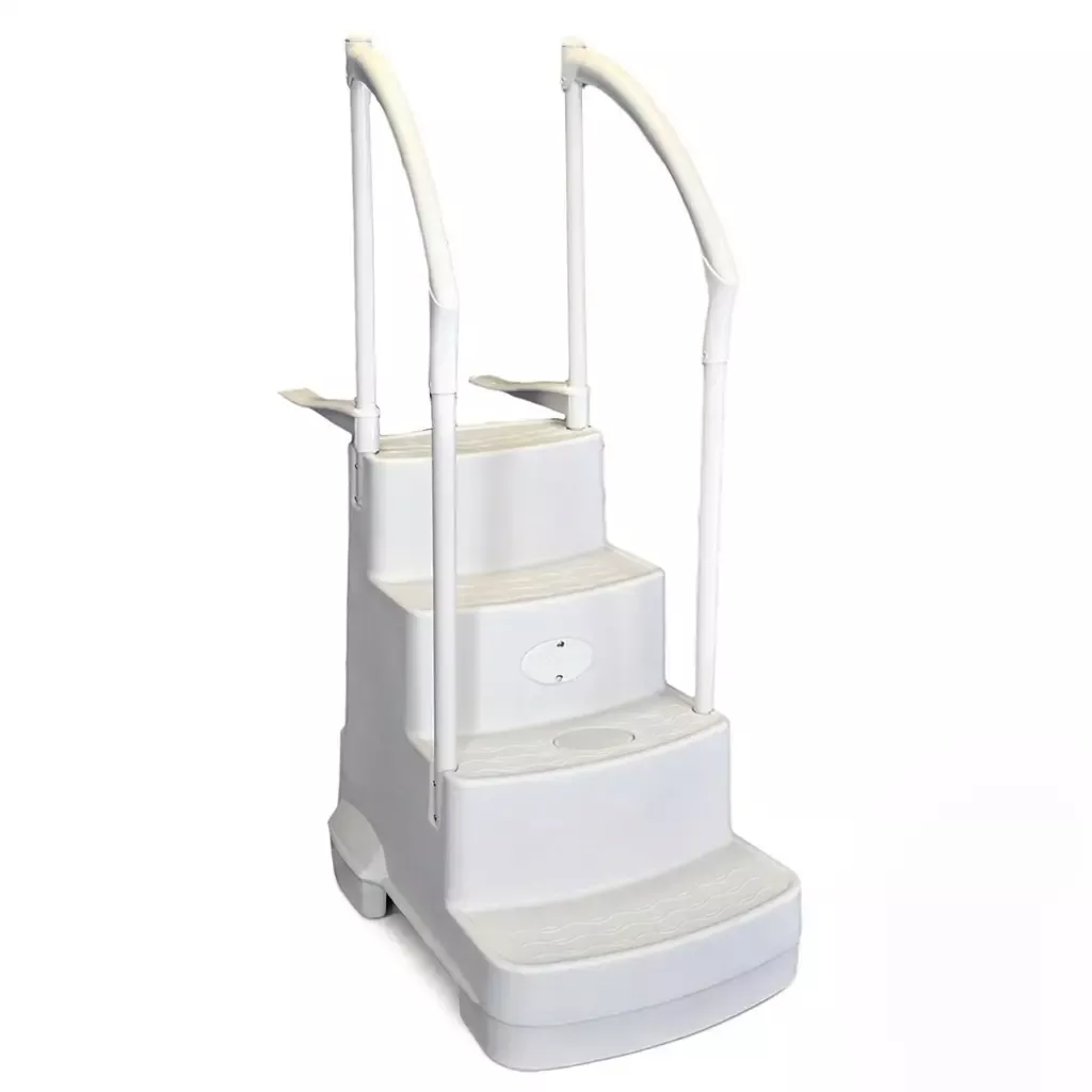 30" Fiesta Molded Stairs W/ Light & Deck Attachments