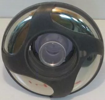 4 3/16" Dynasty Spa Jet, Poly Storm, Large Face,Threaded, Directional, Gry/Mtl, Glo, 4 Swirl, 14725