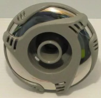 4 3/16" Dynasty Spa Jet, Poly Storm, Large Face, Threaded, Directional, Gry/Mtl, Trix, 2012, 14539