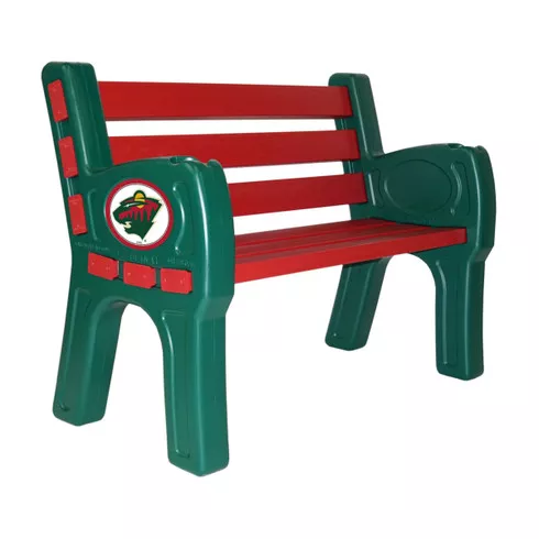 4' Minnesota Wild Park Bench