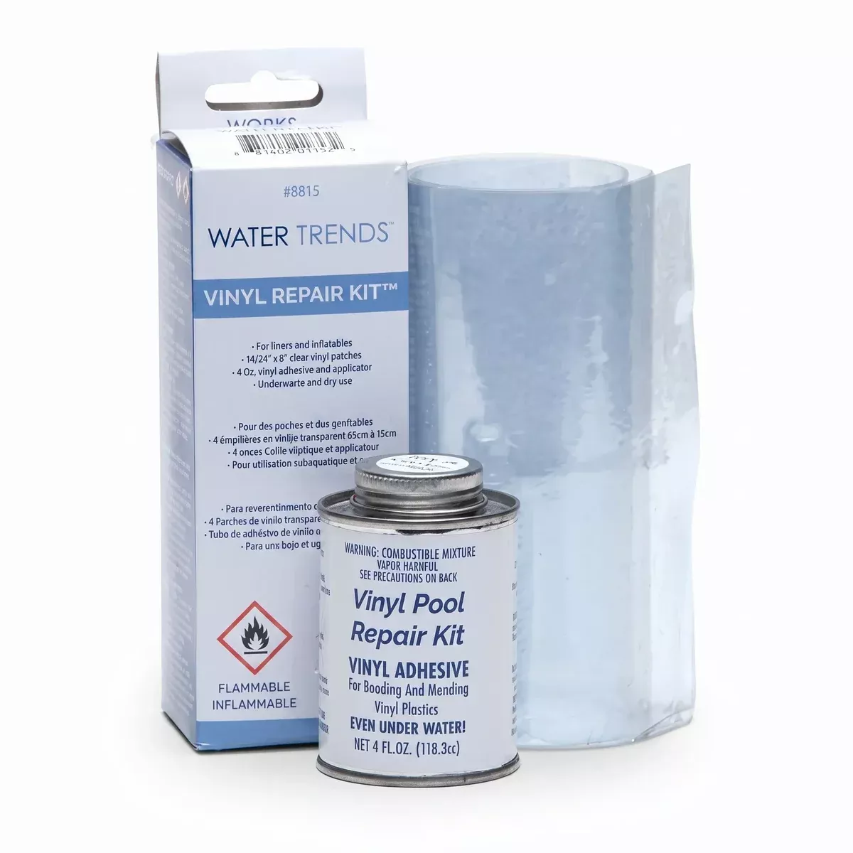 4 oz. Vinyl Repair Kit W/ Underwater Glue