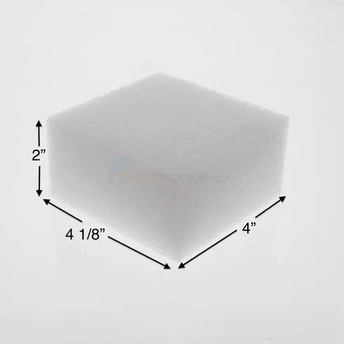 4 PACK, 29917, Wilbar Oval Channel Foam Block, 4 PACK