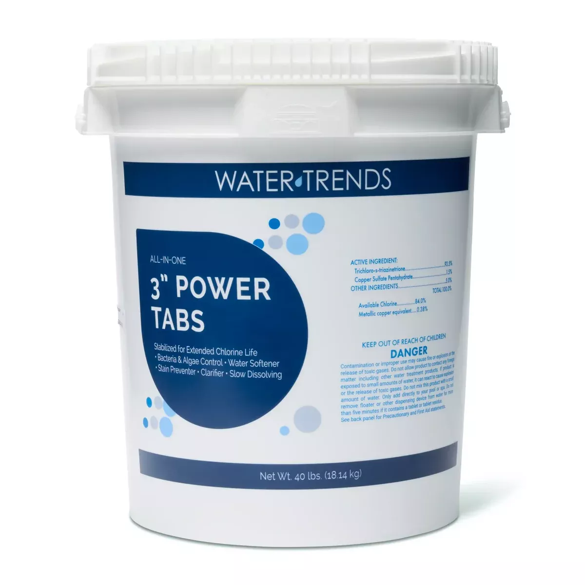 40 lbs. Of WATER TRENDS 6-in-1-3