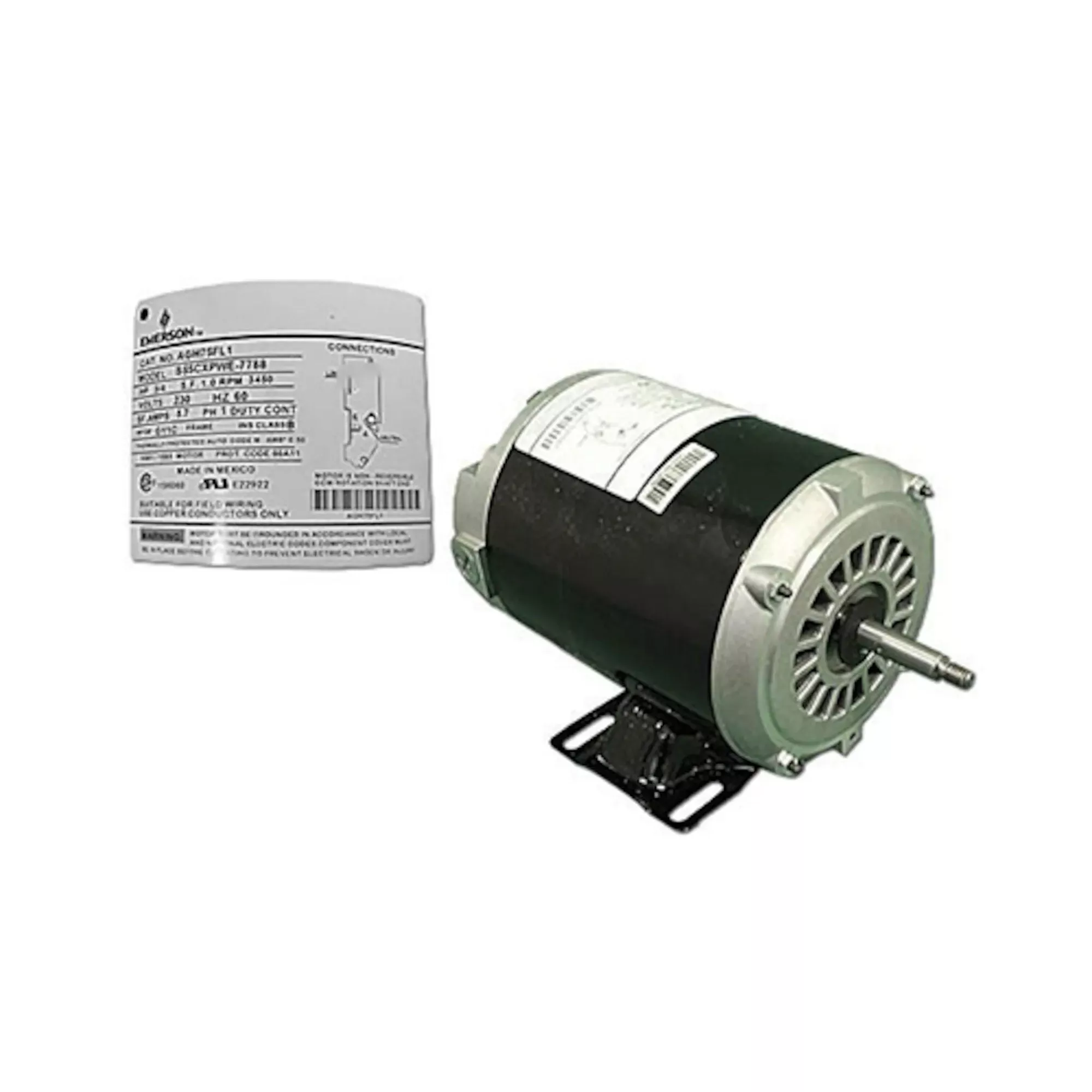 48 Frame 1 Speed 0.75HP Motor AGL75FL1