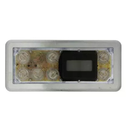 54112 Balboa/HydroQuipVL701 Topside Panel 7-Button Serial STD Digital (No Overlay)