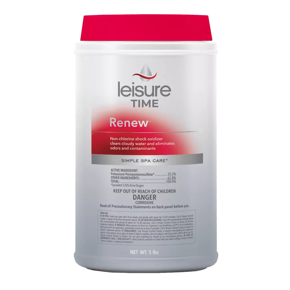 5lb Non-Chlorine Shock Sanitizer RENU5