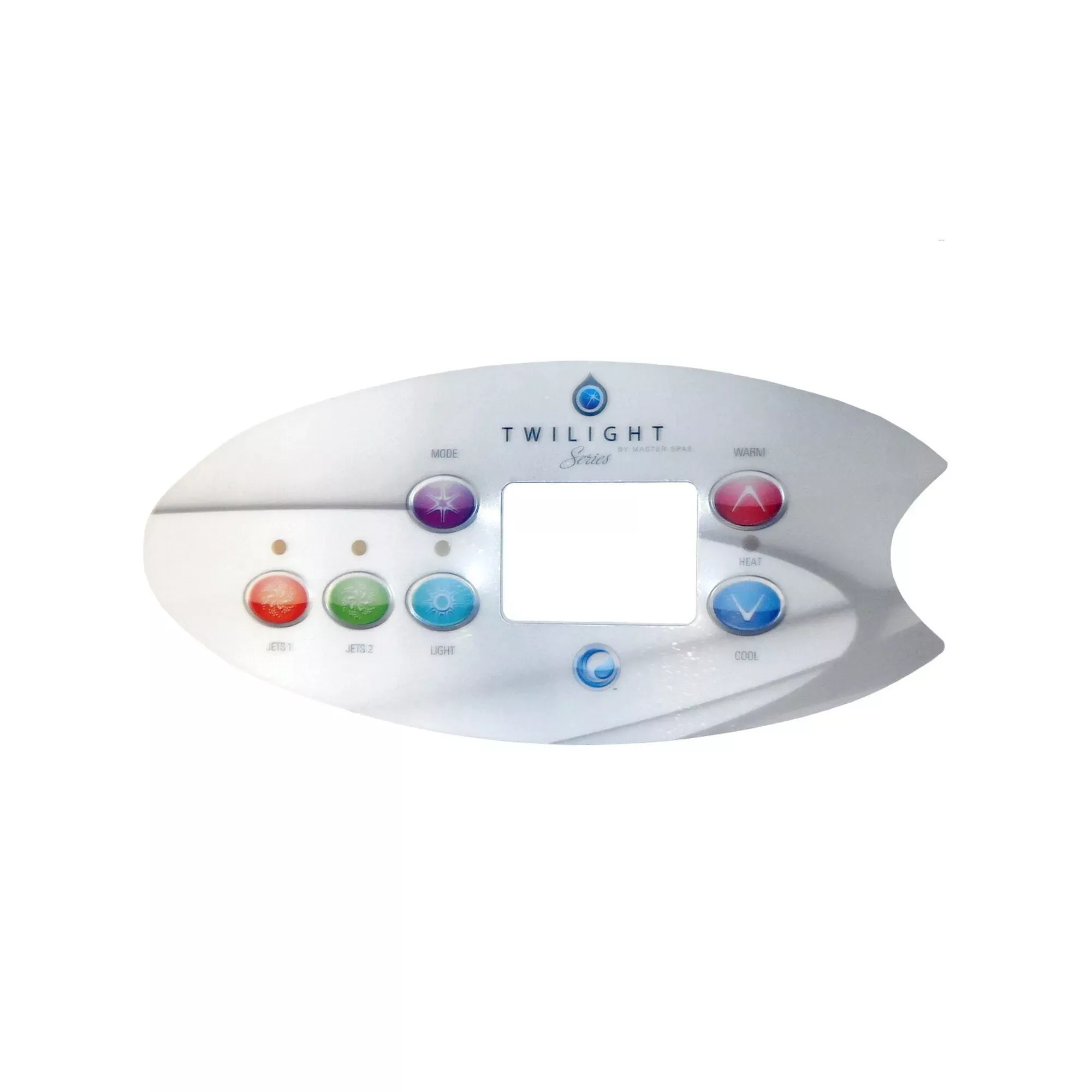 6 Button Twilight Series Keypad Overlay X509043