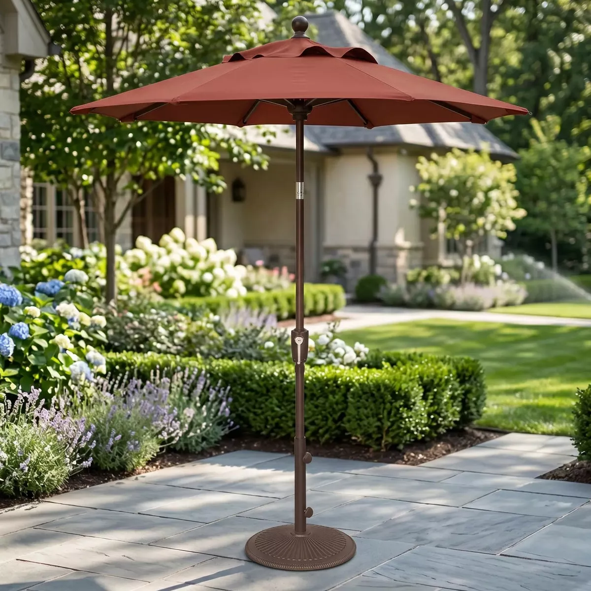 6' Classic Umbrella - Henna