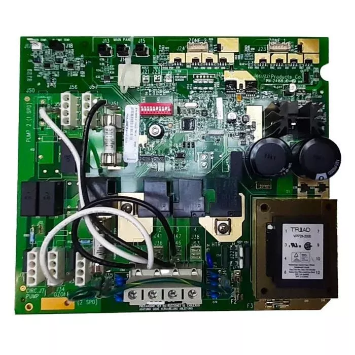 6600-412 Jacuzzi Circuit BoardJ300 06/2018+ 1 Pump (NLA, replaced with 6600-499)