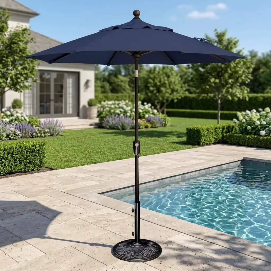 7.5' Classic Umbrella - Navy