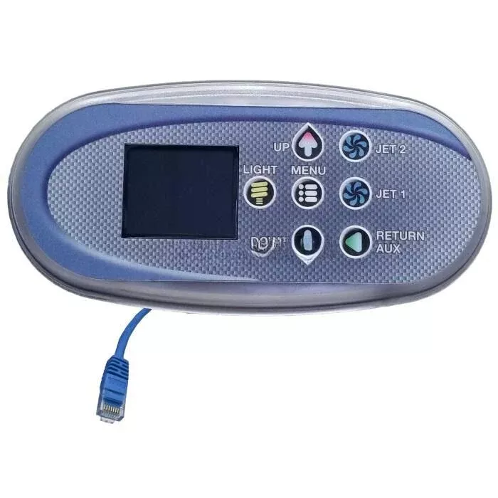 777-WW00382 Waterway Control Panel NEO1100 Color LCD 7-Button 2 Pump