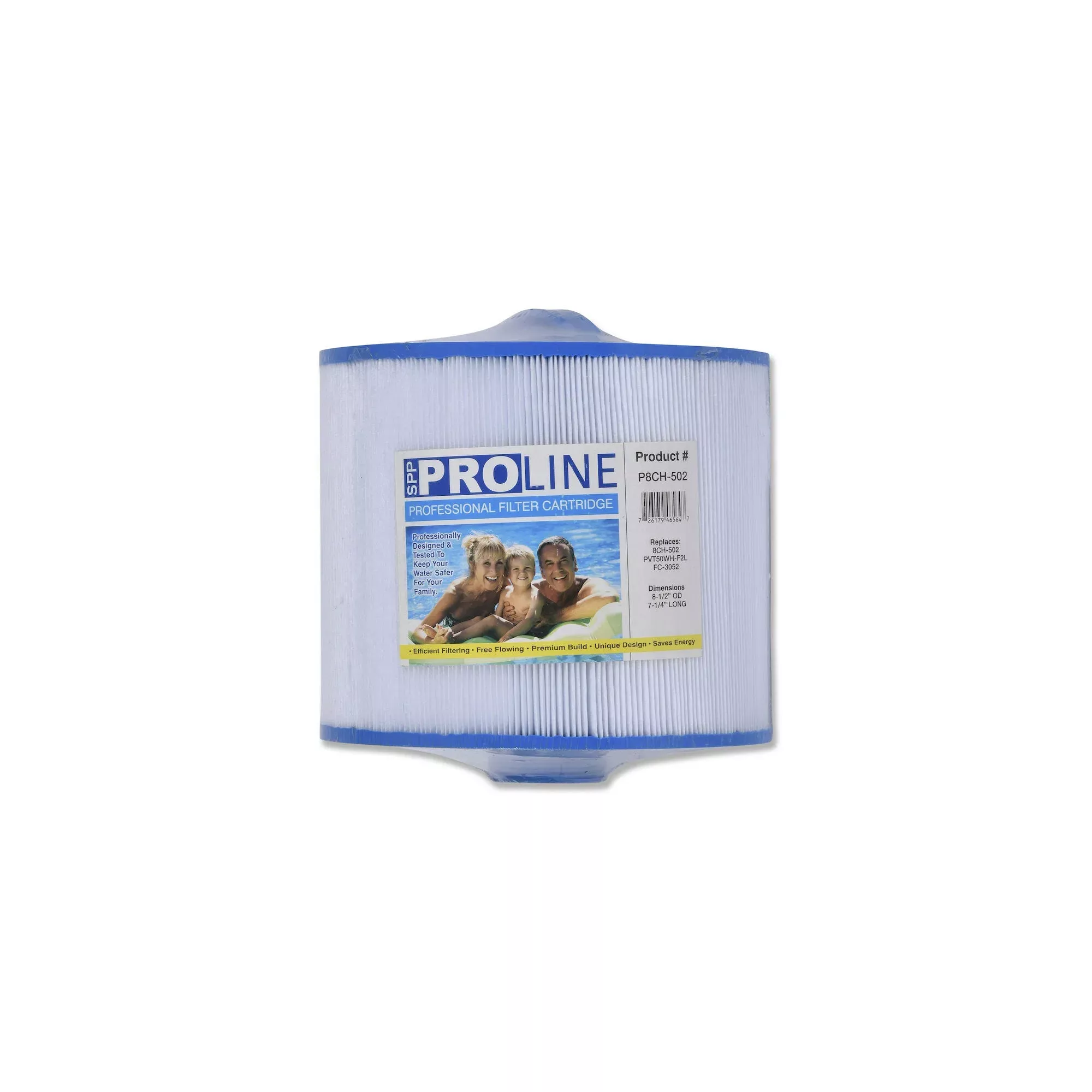 8-1/2″ Diameter 50 Sqft Filter Cartridge PA-8502