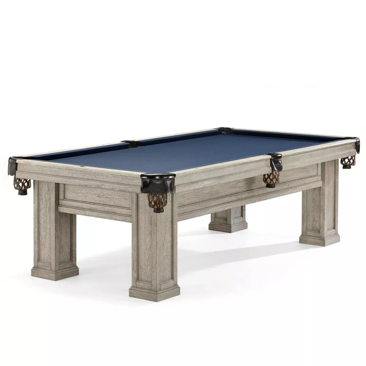 8' Brunswick Oakland Pool Table - Rustic Grey