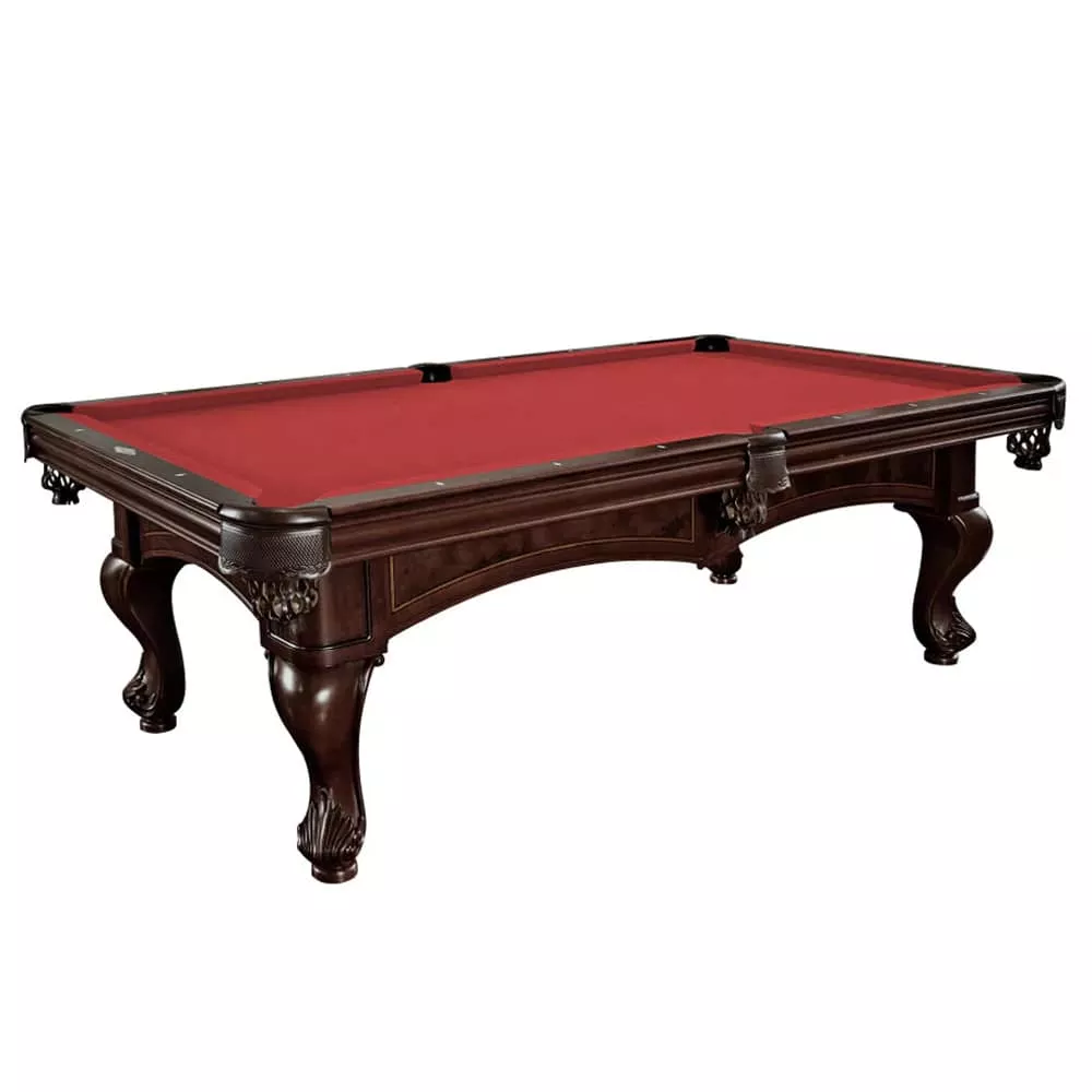8' Brunswick Santini Pool Table - Espresso