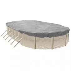 Above Ground Pool Winter Cover For 12 ft x 21 ft Oval Pool 15 yr Warranty