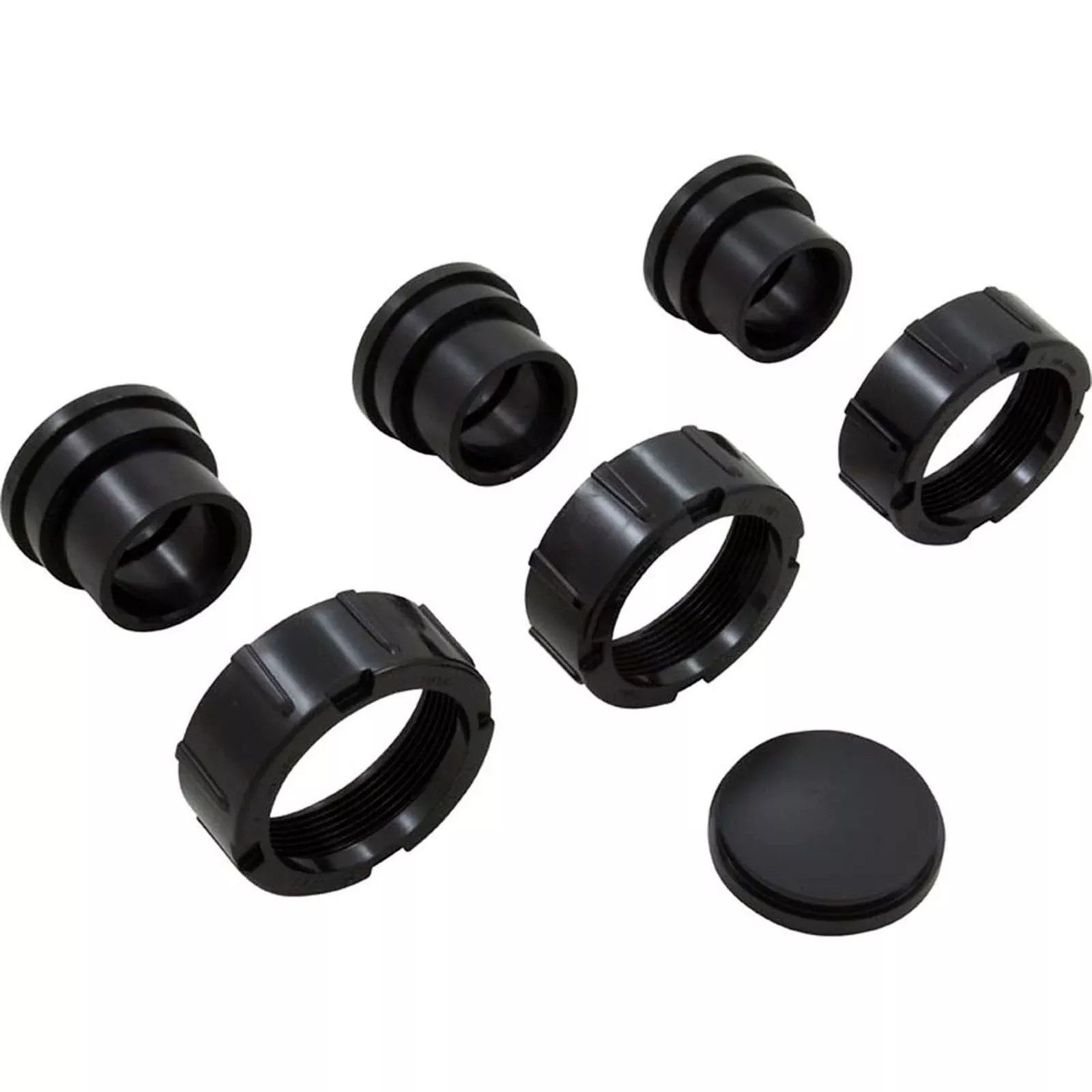 Adapter Unions, Zodiac Jandy CS, 1-1/2″s w/Cap, qty 3