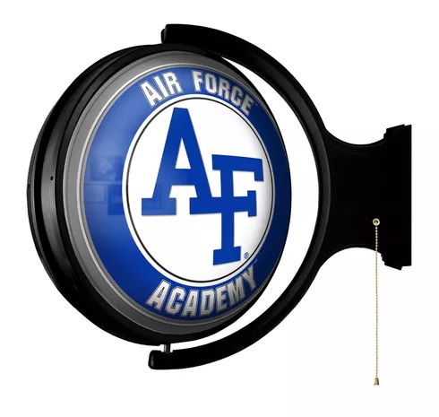 Air Force Academy Falcons Original Round Rotating Lighted Wall Sign