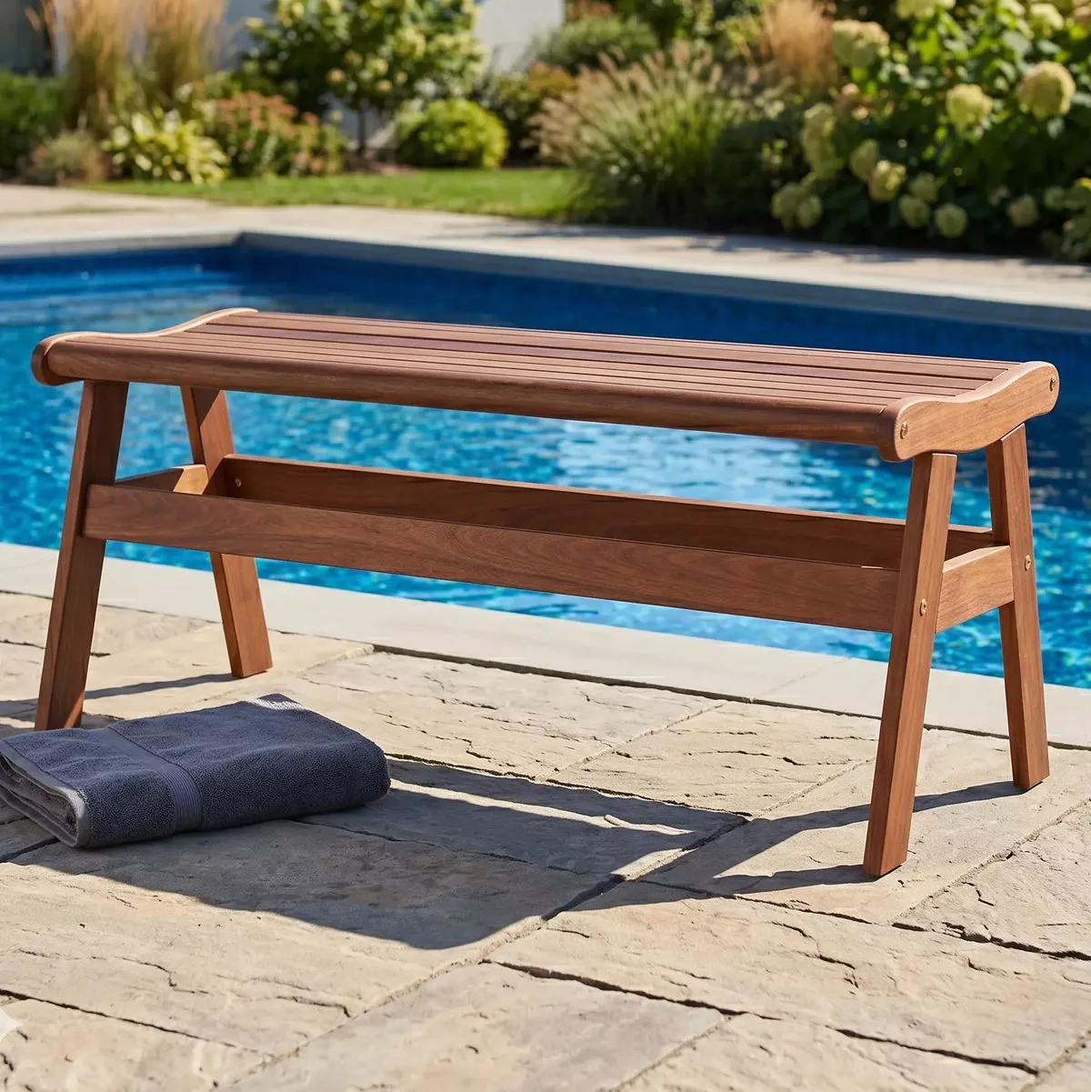 Amber Backless Bench