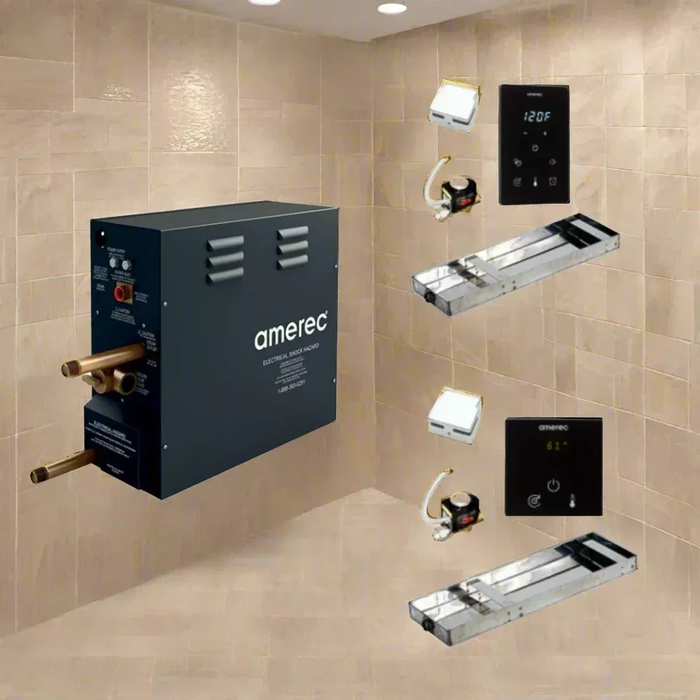 Amerec AK Series Steam Shower Generator & Control Package (9014-xxx)