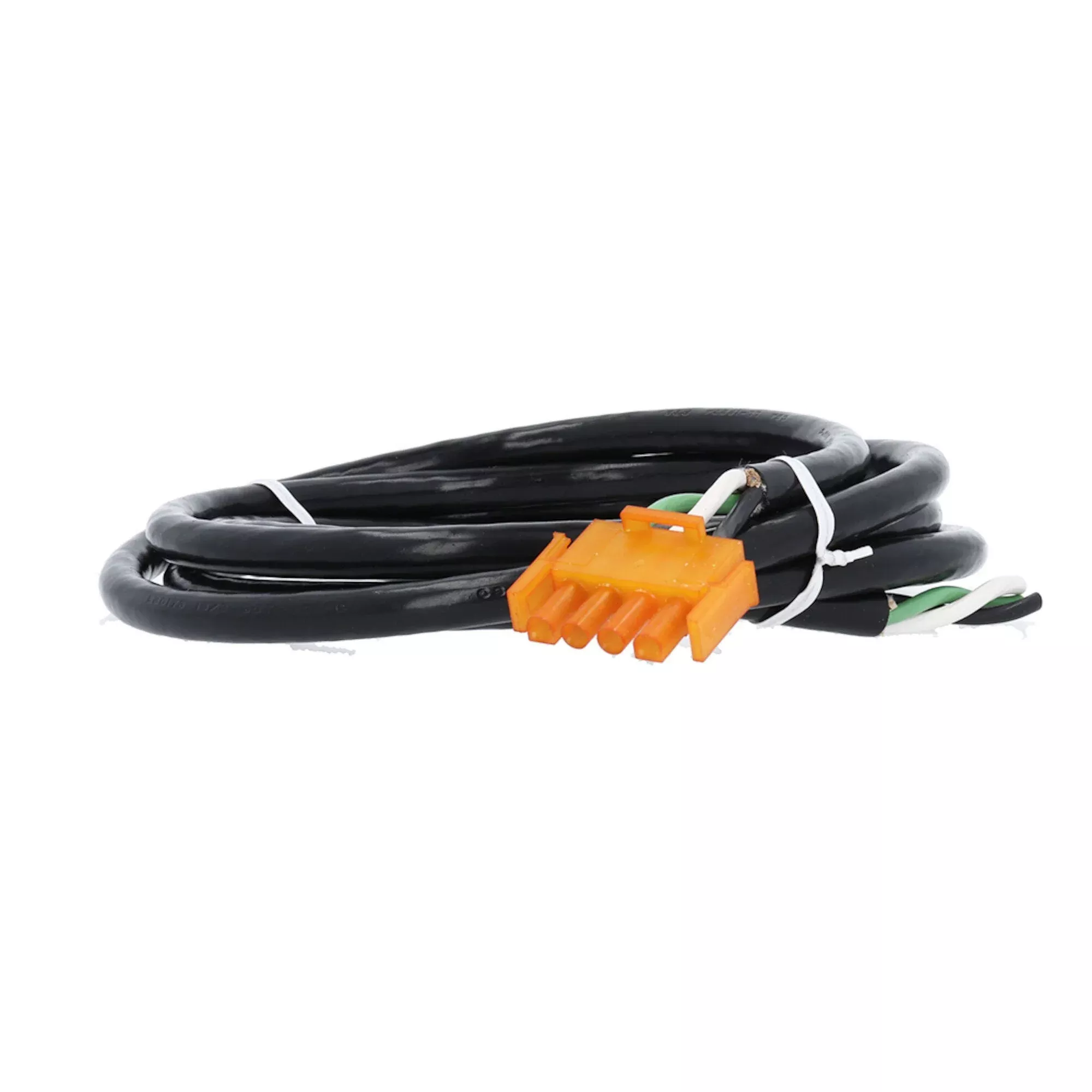 Amp Plug, Auxillary, 4-Pin, 16/3, 72″ Cord, Orange : 38-0002